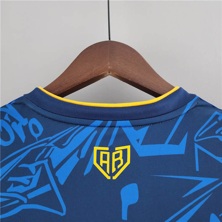 Boca Juniors 22/23 Blue Soccer Jersey Football Shirt - Click Image to Close
